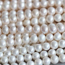 9-10mm Round Fresh Water Pearl Necklace Material Wholesale (E180015)